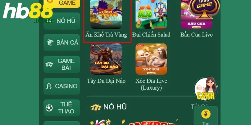 Ăn Khế Trả Vàng - Game Slot Đỉnh Cao Có Tại Nhà Cái HB88 - ZUVEX.INFO