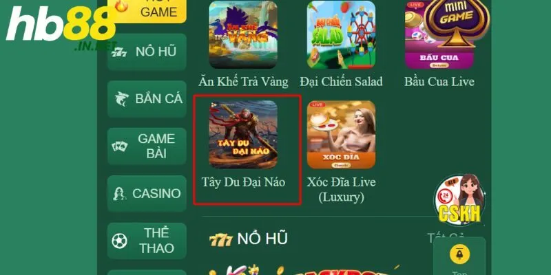 Tây Du Đại Náo HB88 – Tựa Game Thu Hút Hàng Triệu Game Thủ - ZUVEX.INFO